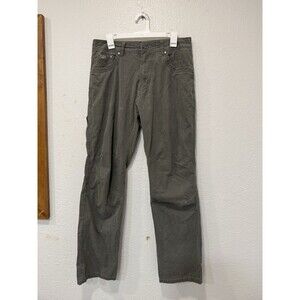 Kuhl Pants Mens 33x32 Green Revolvr Rogue Vintage Patina Dye Hiking Outdoor